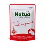 Tunas su krevetėmis drebučiuose, 70 g, Natua