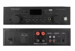 Stereo stiprintuvas Tonsil WZS-200 2x60W Bluetooth 5.3 AUX MIC FM USB juodas