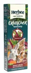 Krekeriai graužikams su burnočiu Herbee Cruncher, 115 g