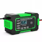 Automatinis akumuliatoriaus įkroviklis su LCD ekranu, 12V 6A