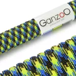 Paracord nailonas, 31 m, 4 mm, 7 &scaron;erdys, iki 250 kg