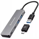USB &scaron;akotuvas GrauGear G-HUB2A2C-AC