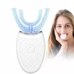 Elektrinis 360&deg; U formos automatinis dantų &scaron;epetėlis, 3 režimai, USB