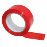 Pakavimo juosta PP, akrilo pagrindo, raudona, 48 mm x 130 m