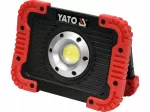 LED prožektorius YATO, ne&scaron;iojamas, 10W, akumuliatorinis