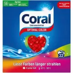 Skalbimo milteliai spalvotiems drabužiams CORAL OPTIMAL, 1,43 kg, 22 skalbimai