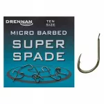 Kabliukai Drennan Super Spade Nr. 12, su mikrodygliu, 10 vnt.