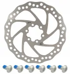 Dviračio stabdžių diskas T160, 160 mm, tvirtinamas 6 varžtais