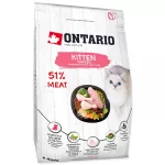 Kačių ėdalas Ontario KITTEN su vi&scaron;tiena, 400 g