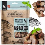 &Scaron;unų skanėstai WIEJSKA ZAGRODA su balta žuvimi, 100 g