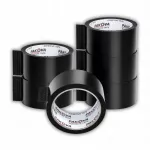 Pakavimo juosta PAKOVA 48 mm x 100 m juoda, 6 vnt.