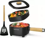 Elektrinis puodas Audecook AC-1020B 2L su garintuvu 350W/800W