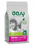 Sausas &scaron;unų pa&scaron;aras Oasy Wild Boar & Venison suaugusiems mažų veislių &scaron;unims, 2,5 kg