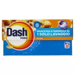 Skalbimo kapsulės Dash Pods Ambra, 30 vnt.