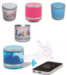 Ne&scaron;iojama mini Bluetooth kolonėlė, 100 Hz&ndash;18 kHz, su žemais dažniais