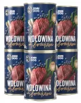 &Scaron;unų ėdalas JOHN DOG su jautiena ir mėlynėmis, suaugusiems, 6 x 400 g