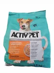 Sausas &scaron;unų pa&scaron;aras mažų veislių &scaron;unims su vi&scaron;tiena ir daržovėmis 1,5 kg Activ Pet
