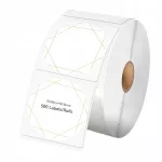 Apvalios terminės lipnios etiketės, 50,8 mm, 500 vnt., universalios, dekoratyvinės