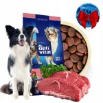 Sausas ėdalas suaugusiems &scaron;unims OPTIVITAL su &scaron;viežia jautiena, be grūdų, 2,4 kg