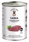 &Scaron;unų konservai DEER 400 g, vieno baltymo
