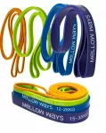 Atsparumo gumų rinkinys, 4 vnt., 1&ndash;35 kg, Power Band treniruotėms
