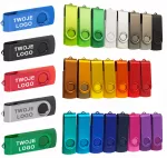 1 GB USB 2.0 atmintukas su jūsų logotipu, graviruotas arba spausdintas