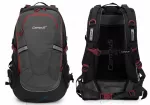 Mokyklinė kuprinė CAMPUS HORTON, 45 l, pilka-raudona
