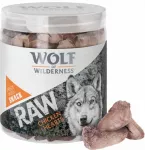 &Scaron;altyje džiovintas vi&scaron;tienos skanėstas &scaron;unims WOLF OF WILDERNESS HEART RAW, 70 g