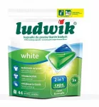 Skalbimo kapsulės Ludwik White 2in1, baltiems drabužiams, 44 vnt.