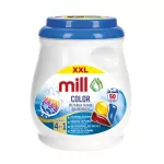 Skalbimo kapsulės MILL Color Professional, 50 vnt.