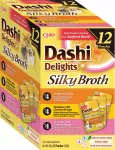 Įvairių skonių INABA CAT vi&scaron;tienos skanėstai katėms, 12 x 40 g