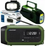 Radijo imtuvas Blaupunkt ER20 su saulės baterija, FM/AM, SOS funkcija, laikrodis