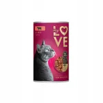 &Scaron;lapias kačių maistas su jautiena padaže My Love, 415 g konservas