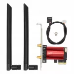 PCIe tinklo plok&scaron;tė su Bluetooth 4.2, 1200 Mbps