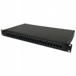 &Scaron;viesolaidžių jungiklis, 19", 24x SC Simplex