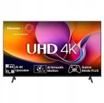 LED televizorius Hisense 50A6Q 50" 4K UHD, juodas, Smart TV, Vidaa, Dolby, Bluetooth