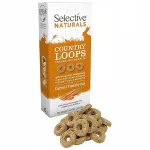 Graužikų skanėstai Supreme Selective Naturals Country Loops, 80 g
