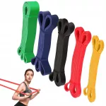 Auk&scaron;tos atsparumo treniruočių guma, tvirta power band fitnesui ir crossfit