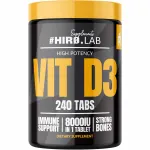 Maisto papildas Hiro.Lab Vitaminas D3 8000 TV, 240 tablečių