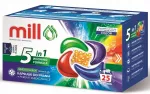 Skalbimo kapsulės COLOR su mink&scaron;tinamomis perliukėmis, 25 vnt., 5 viename
