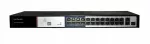 Tinklo jungiklis Switch Internec SPE10224E, 24 jungtys, juodas