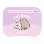 Ne&scaron;iojamojo kompiuterio stalas su pagalvėle PUSHEEN, 44 cm