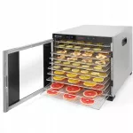 Maisto džiovyklė Hendi 10 grotelių 1000W nerūdijantis plienas 230V 35-75&deg;C