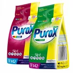 Skalbimo milteliai PUROX Universal ir PUROX Color, 2 x 10 kg komplektas
