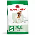 &Scaron;unų maistas Royal Canin Mini Adult, 4 kg, mažų veislių &scaron;unims, originali pakuotė