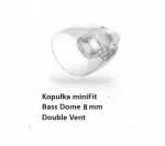 Kamuolinė kamera BERNAFON, OTICON miniFit Bass 8 mm su dviguba ventiliacija, 1 vnt.