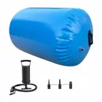 Gimnastikos volelis Air Barrel, neslystantis, mėlynas