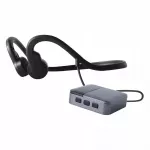 Kauslelių laidumo klausos aparatas ir &bdquo;Bluetooth&ldquo; ausinės 2 viename kasdieniam naudojimui