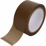 Ruda pakavimo juosta 48 mm x 100 m, stipri lipni juosta, 1 vnt.