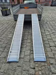 Aliumininės rampos autobusams ir priekaboms, 2,5 m, iki 1,75 t